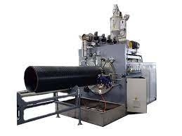 1000mm-2200mm HDPE خط بثق الأنابيب المتعرجة 700 كجم